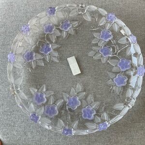 Mikasa Lavender Fields Platter 13”
